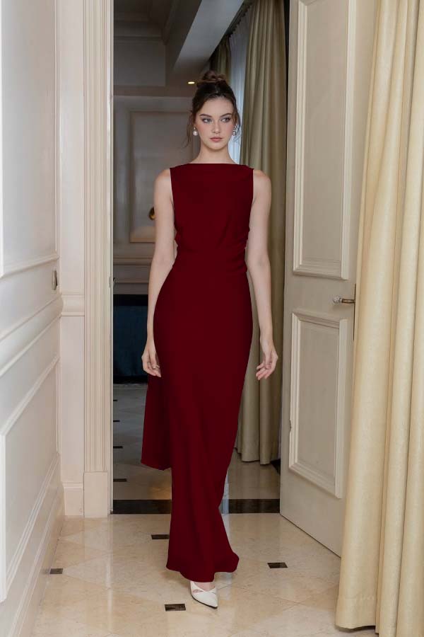 Dasida White Long Sleeveless Backless Prom Dress-showprettydress