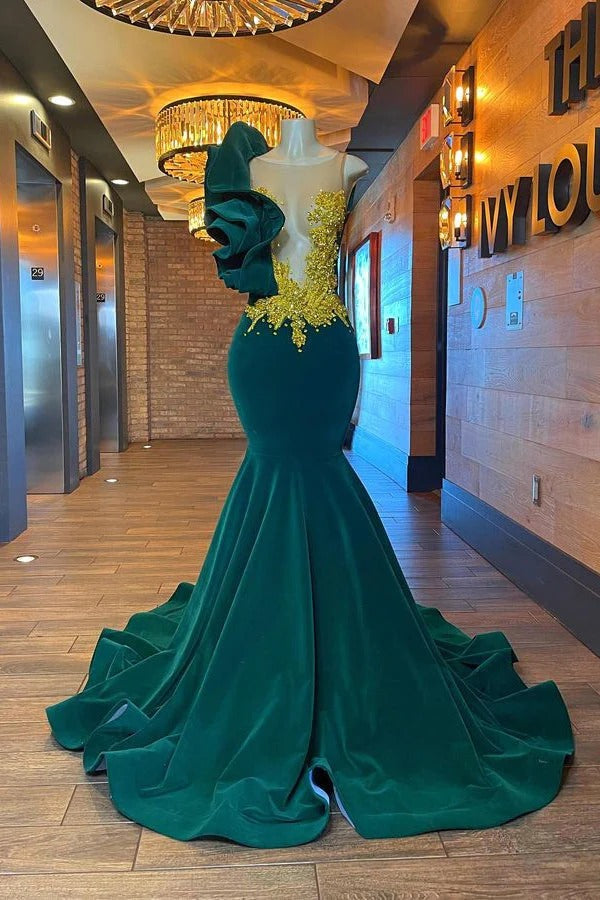 Fabulous Long Meimaid Sleeveless Formal Prom Dress With Beading-showprettydress