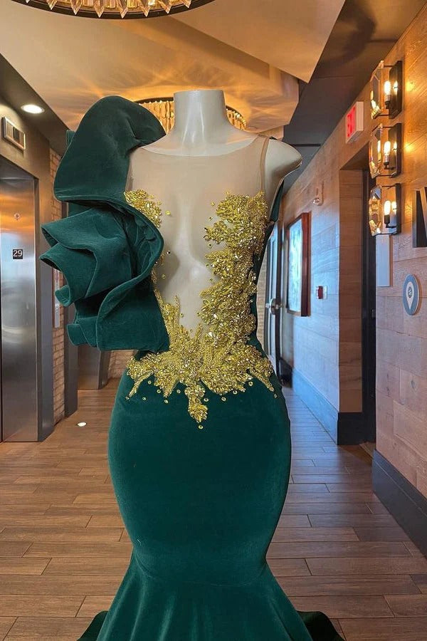 Fabulous Long Meimaid Sleeveless Formal Prom Dress With Beading-showprettydress