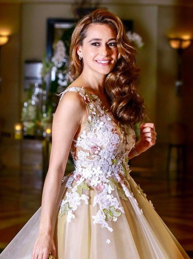 Gorgeous A-Line Flowers Homecoming Dresses Sleeveless Open Back Short Hoco Dress-showprettydress