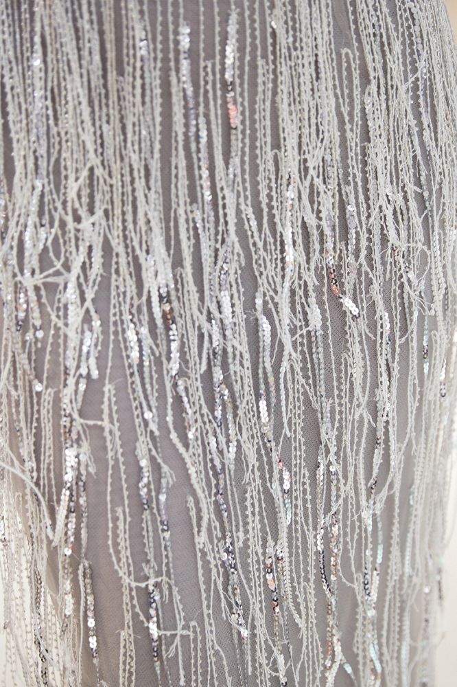 Mermaid Deep V-neck Sleeveless Tassel Beading Party Dresses-showprettydress