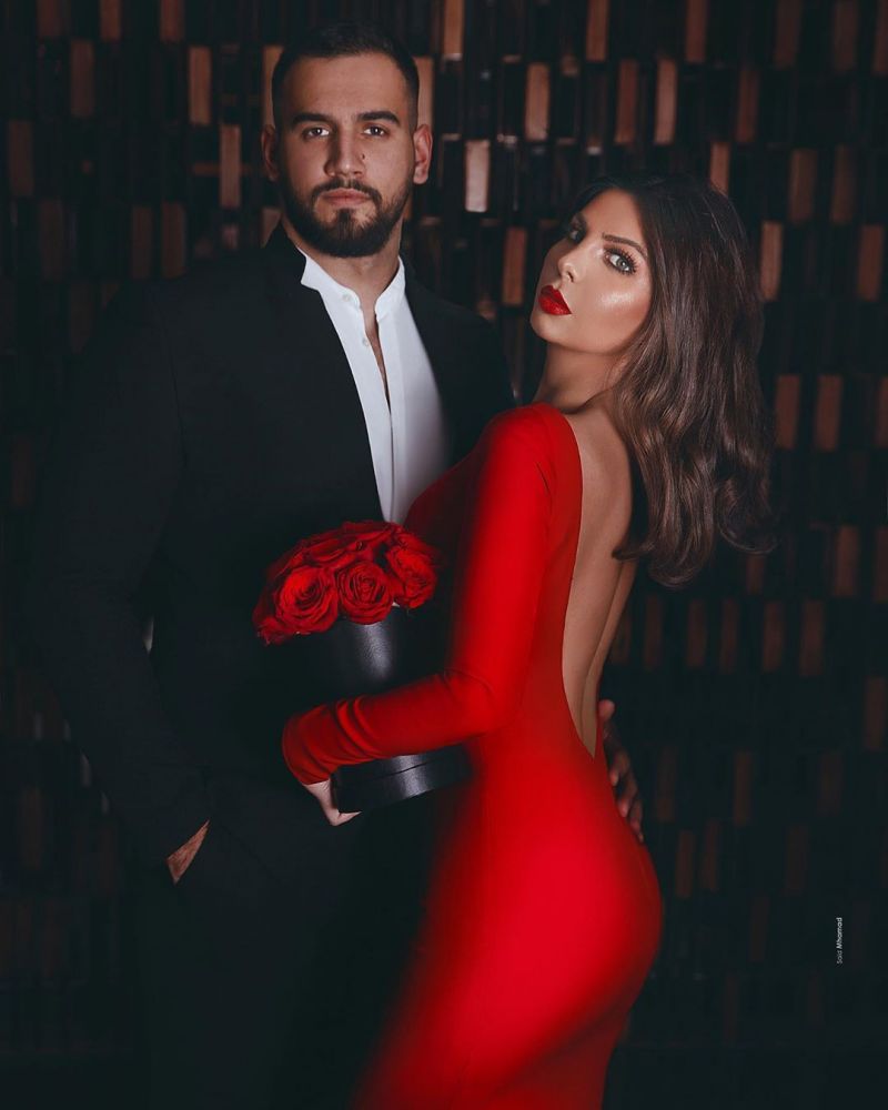 Ruby Long Sleevess High neck Mermaid Long Evening Dresses-showprettydress