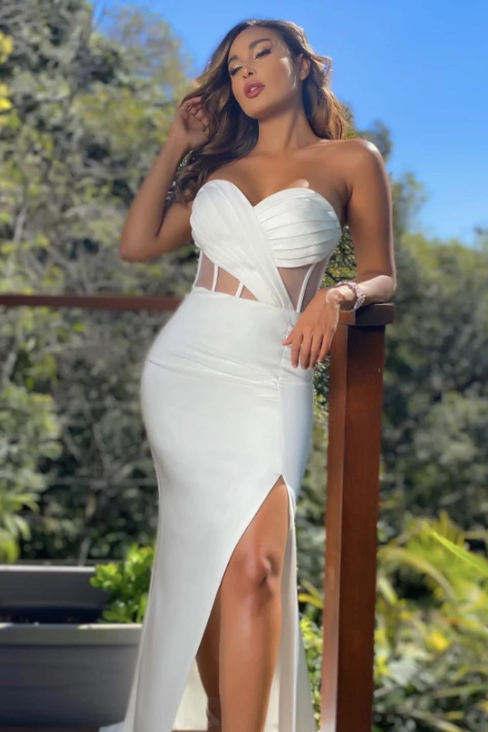 Showprettydess Sweetheart Long Split Mermaid Prom Dress-showprettydress