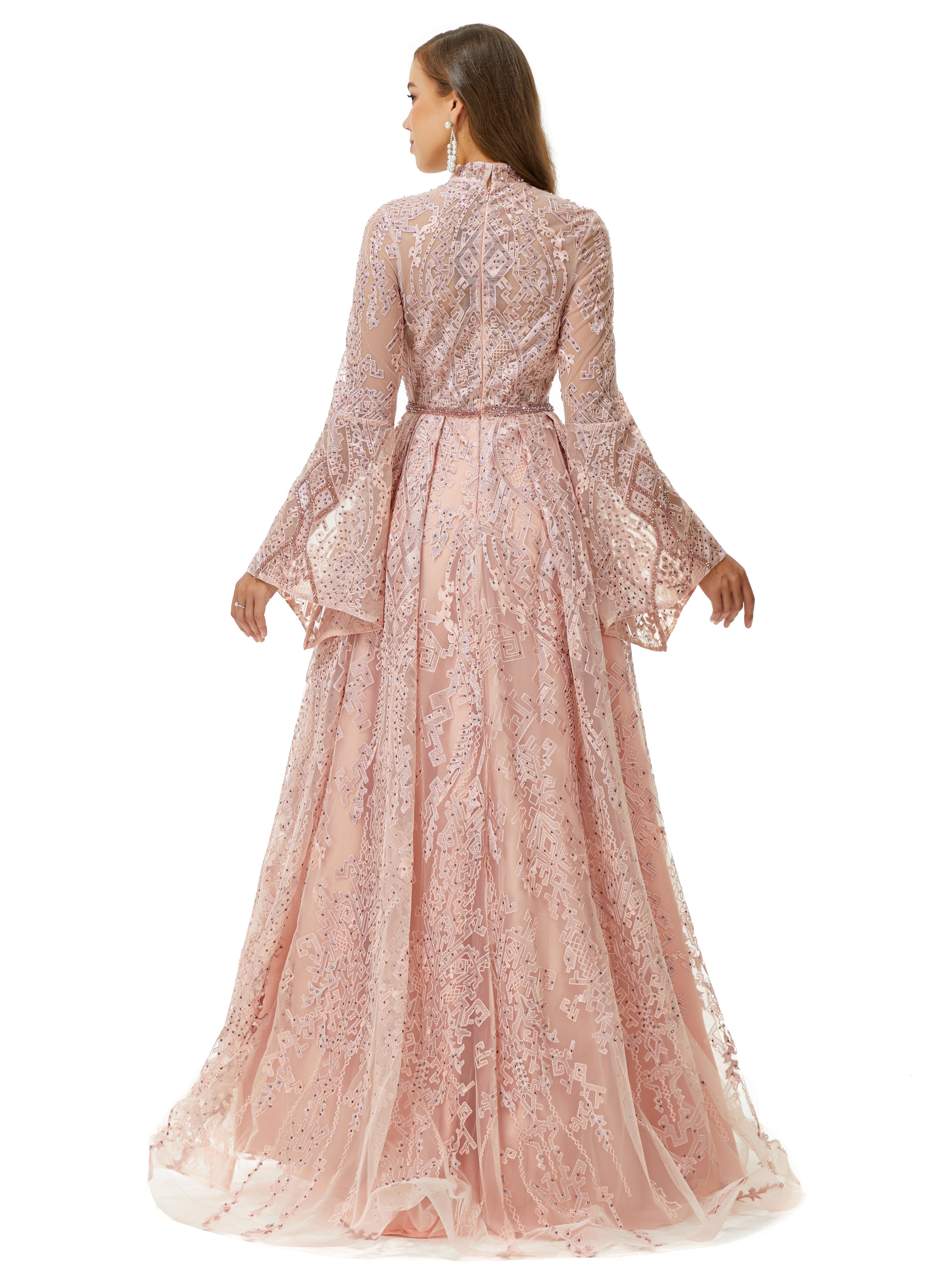 Showprettydress Design | Sparkle Beaded Mermaid Prom Dresses with Overskirt-showprettydress