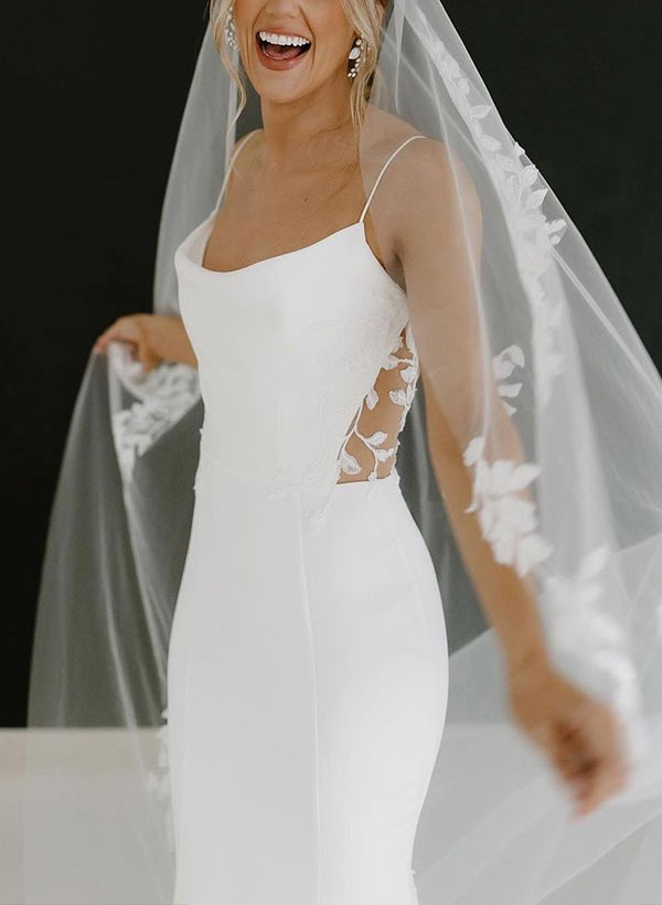 Boho Garden Summer Beach Cowl Neck Sleeveless Court Train Lace Wedding Dresses-Showprettydress