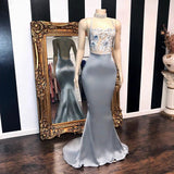 Chic Sequins Sleeveless Mermaid Prom Dresses Glitter New Arrival Halter Red Evening Gowns-showprettydress