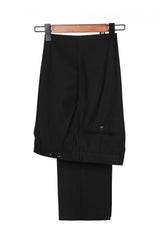 Claassic Stitching Velvet Shawl Lapel Black One Button Men Formal Wedding Suit Tuxedos Online-showprettydress
