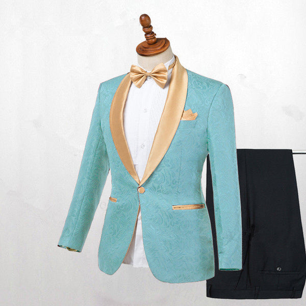 Fashion Shawl Lapel One Button Wedding Suits Online-showprettydress