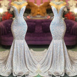 Glamorous Long Sequins Mermaid Evening Prom Dress Online-showprettydress