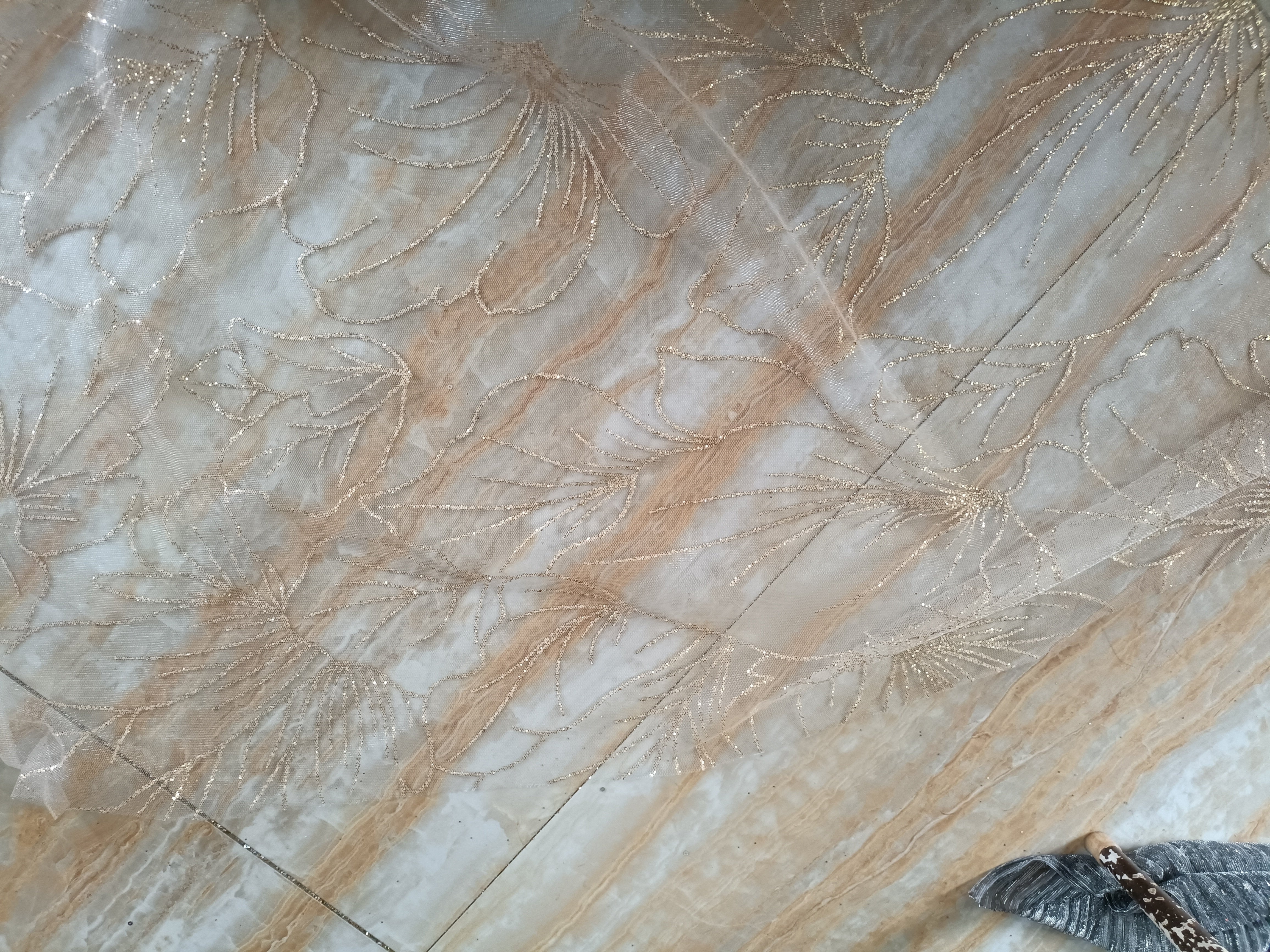 Gorgeous Long Tulle Sequins Veil for Wedding Dress-showprettydress