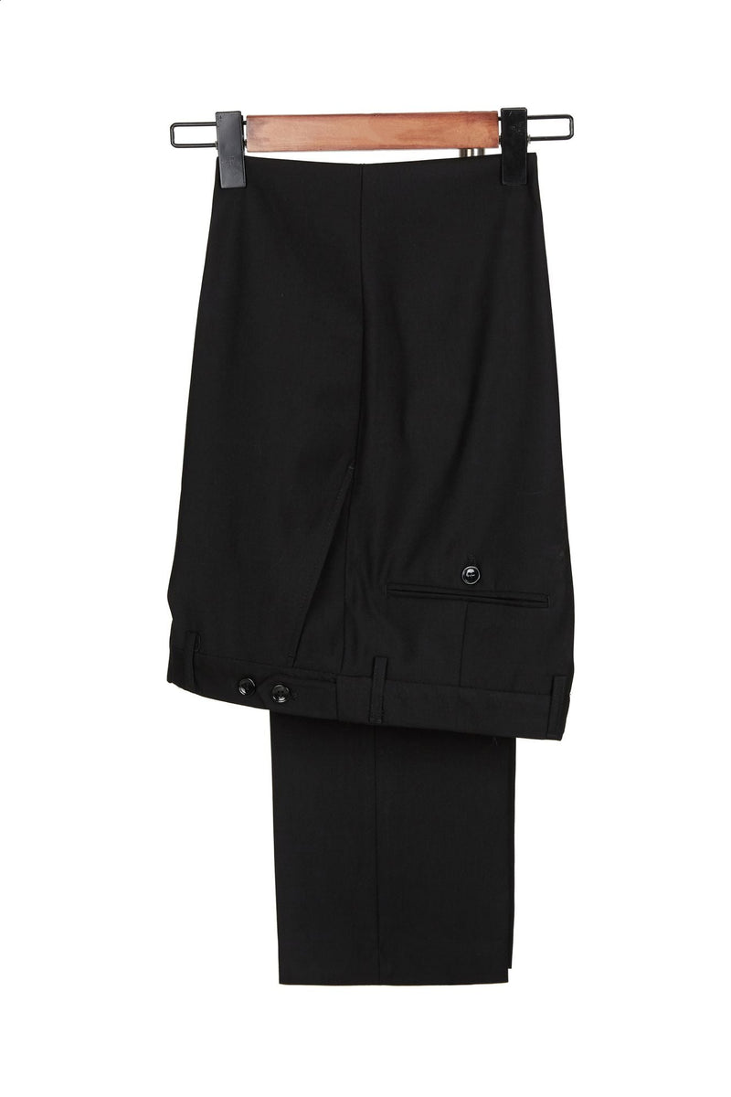 New Arrival Light Blue Classy Black Shawl Lapel One Button Men's Formal Suit for Wedding-showprettydress