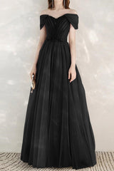 Showprettydess Elegant Infinity Tulle Long Prom Dress with Sweetheart & Sequins-showprettydress