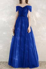 Showprettydess Elegant Infinity Tulle Long Prom Dress with Sweetheart & Sequins-showprettydress