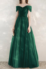 Showprettydess Elegant Infinity Tulle Long Prom Dress with Sweetheart & Sequins-showprettydress