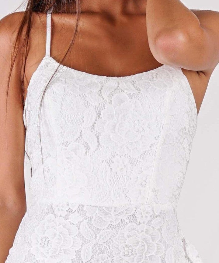 Simple Long Mermaid Strapless Spaghetti Straps Wedding Dress with Slit-showprettydress