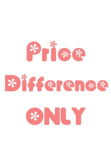 This is Price Difference Extra Fees Only-showprettydress